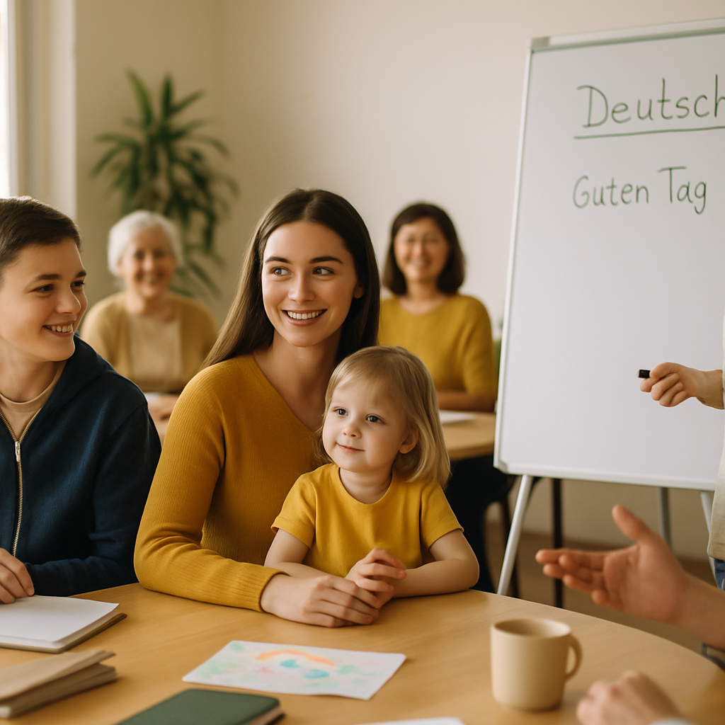 Deutsch lernen mit Ukrainische Landsleute e.V. – Integration