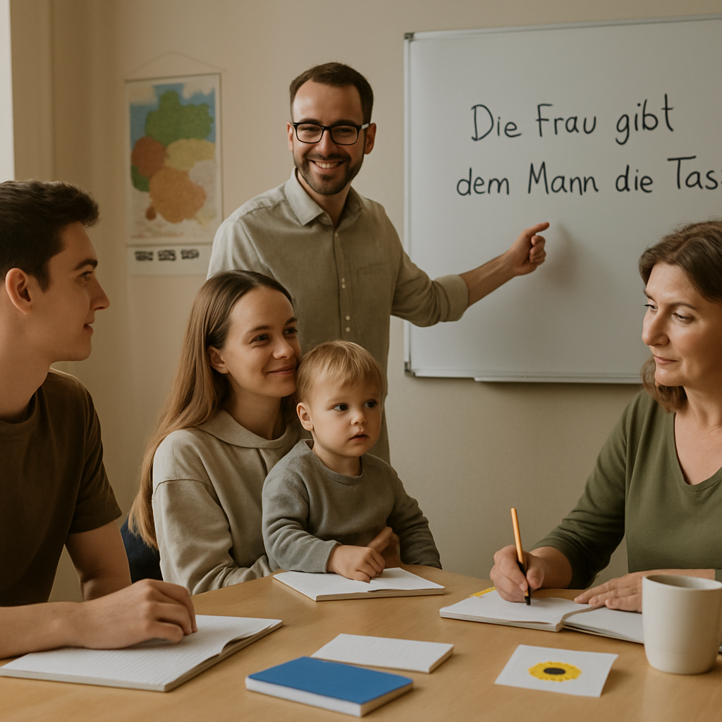 Grammatik-Grundlagen: Deutsch lernen bei Ukrainische Landsleute