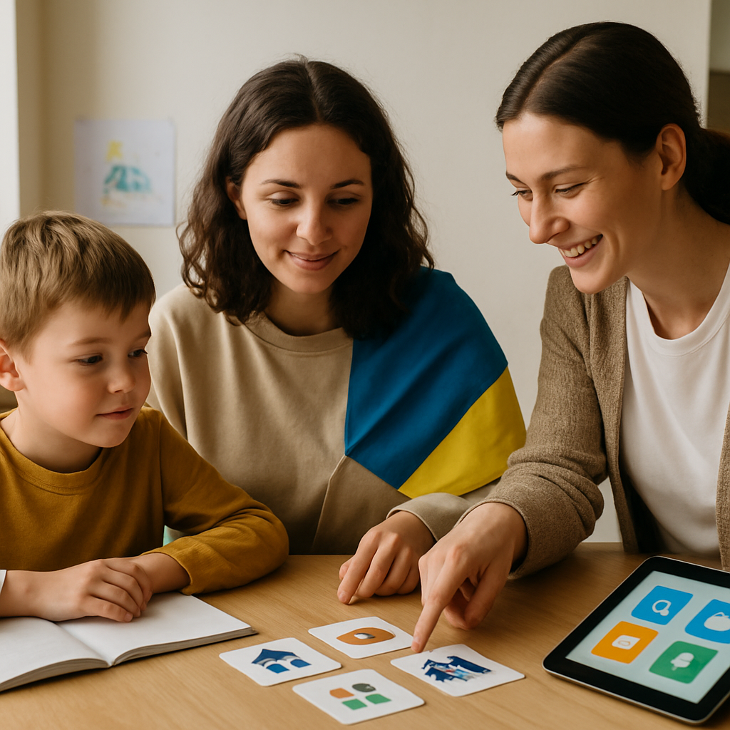 Wortschatzaufbau: Deutsch lernen mit Ukrainische Landsleute e.V.